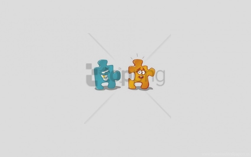 couple humor minimalism puzzle wallpaper PNG images with no background necessary