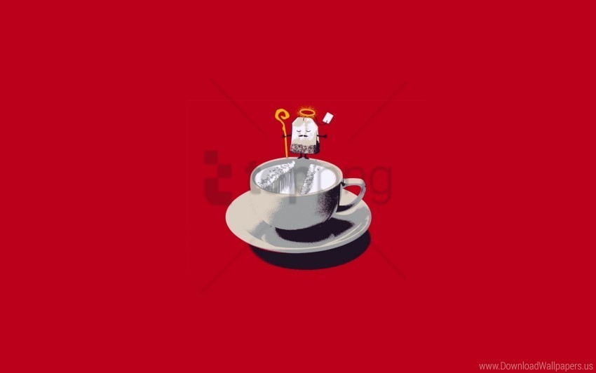 cup plate tea tea bag wallpaper PNG images without restrictions