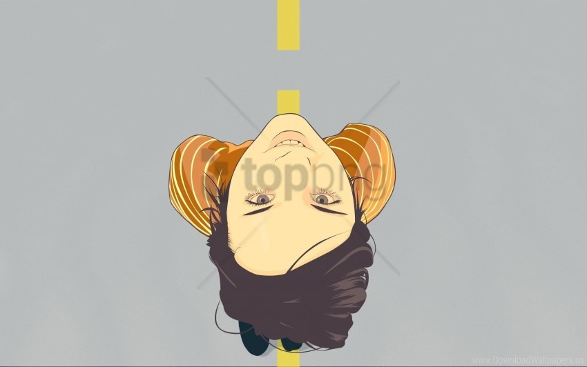 design face girl minimalist wallpaper Transparent PNG stock photos