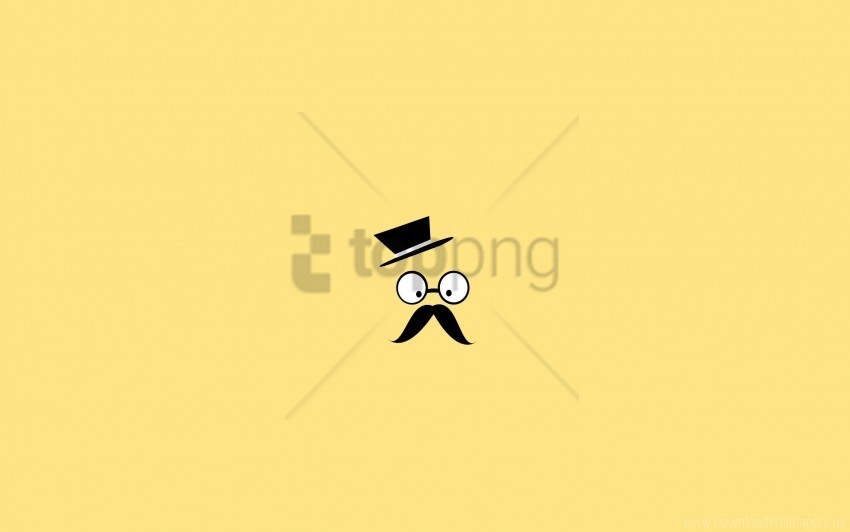 drawing man mustache wallpaper PNG with alpha channel