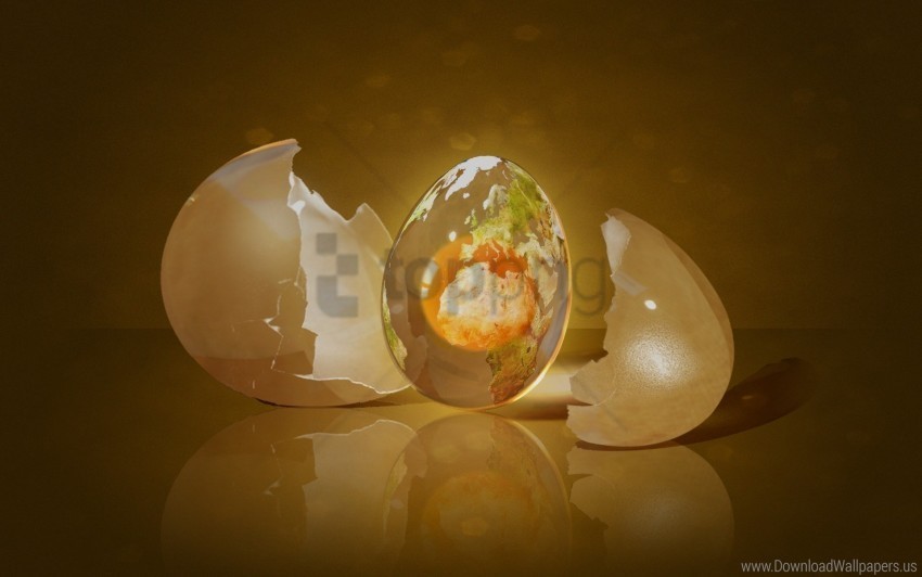 egg light shape shell wallpaper PNG Graphic with Transparent Background Isolation