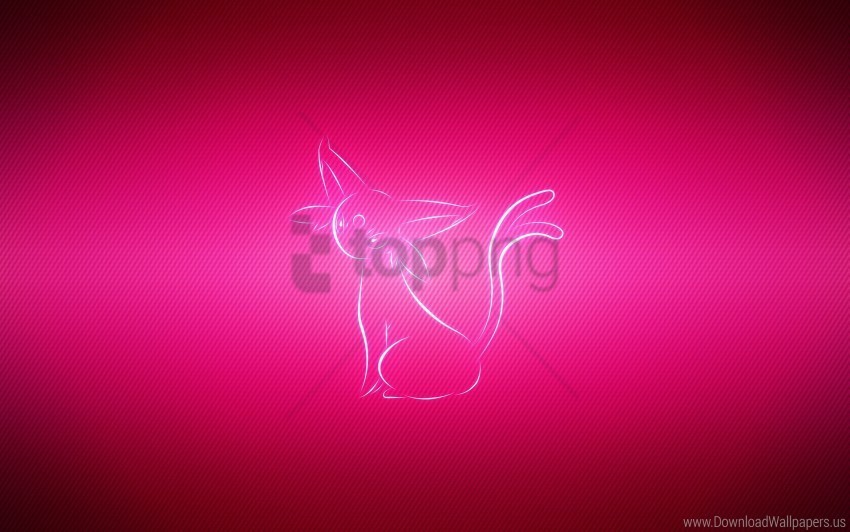 espeon pink pokemon wallpaper Transparent Background Isolated PNG Design