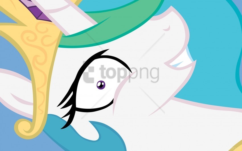eye horse pony wallpaper Isolated Element on Transparent PNG