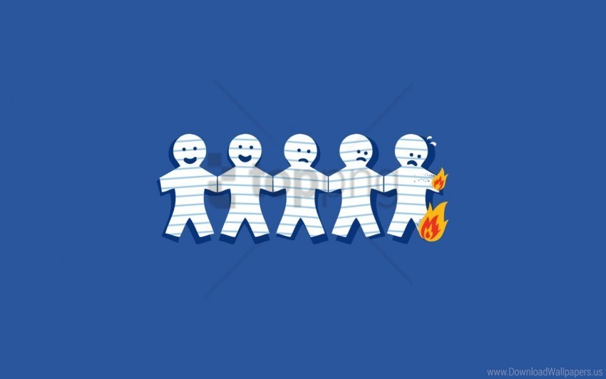 fire friends grief paper smile wallpaper PNG transparent pictures for projects