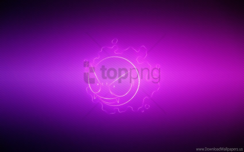 gastly light pokemon purple wallpaper PNG Graphic Isolated with Transparency