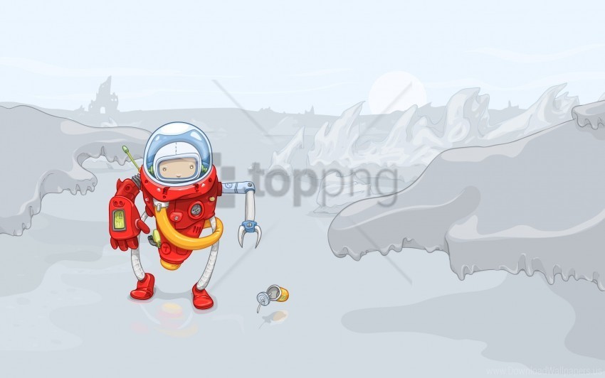 Glass Ice Rink Robot Wallpaper PNG Image Isolated With Transparent Clarity