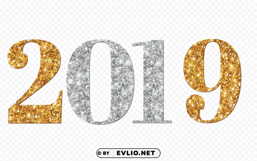 golden 2019 Clear background PNG graphics