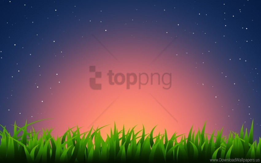 grass horizon light stars wallpaper PNG files with alpha channel