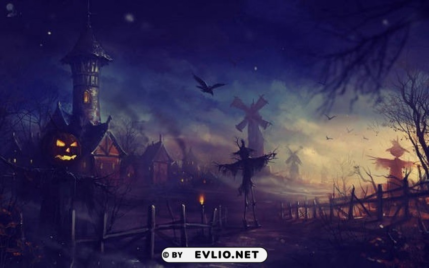 halloween night PNG free download