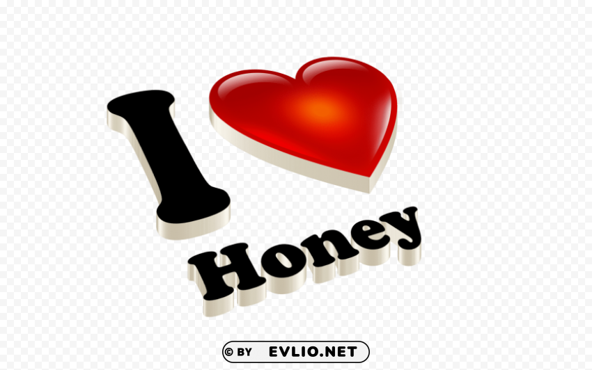 honey heart name PNG images with transparent canvas compilation