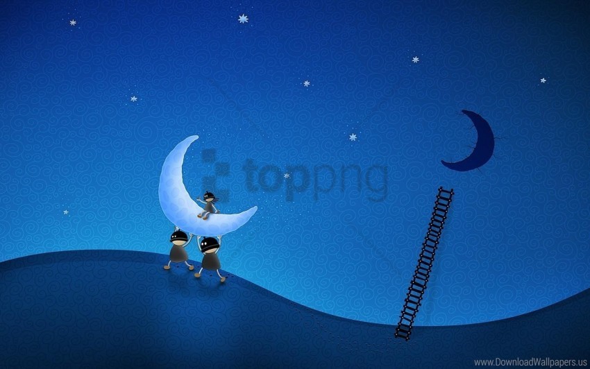 Imitation Moon People Sky Wallpaper Transparent PNG Images Complete Package