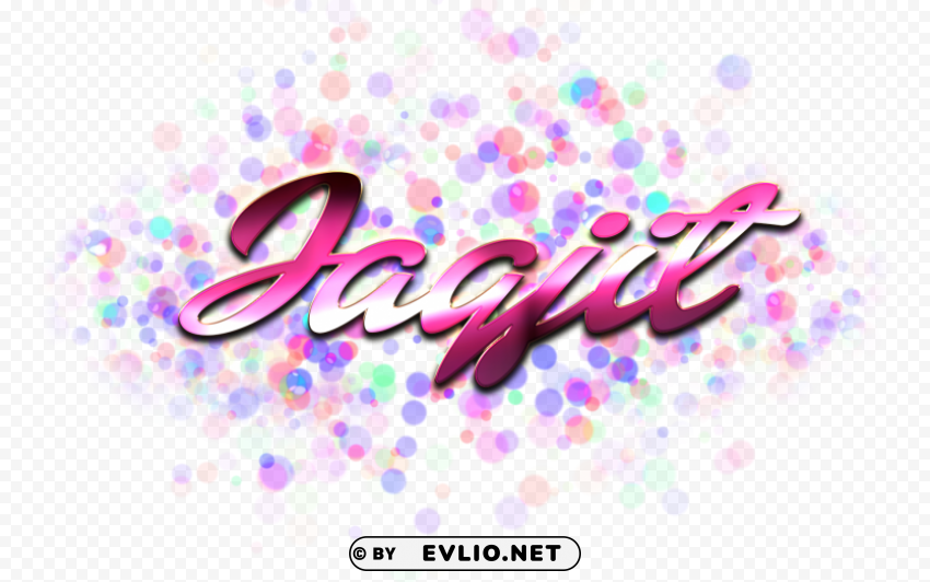 jagjit name logo bokeh High-resolution transparent PNG images set