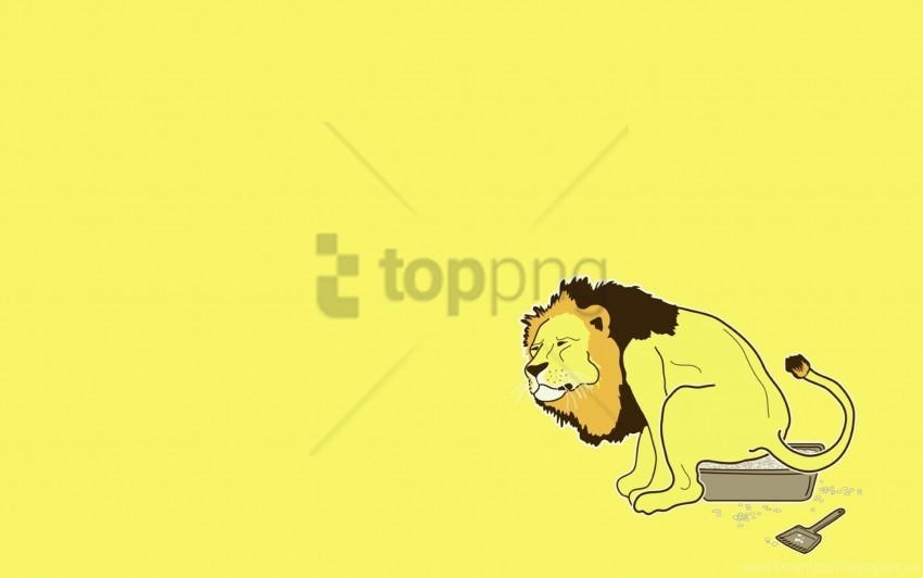 lion scoop toilet tray wallpaper PNG files with transparent canvas extensive assortment
