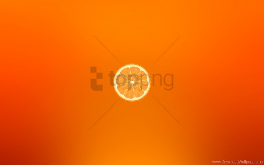 minimalism orange slice slice wallpaper PNG for personal use