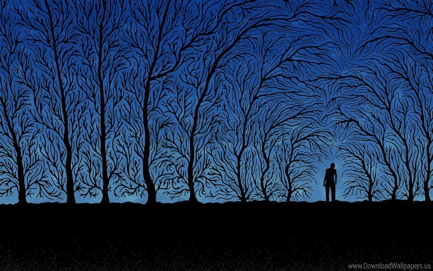 people shadow trees vector wallpaper PNG clipart with transparent background
