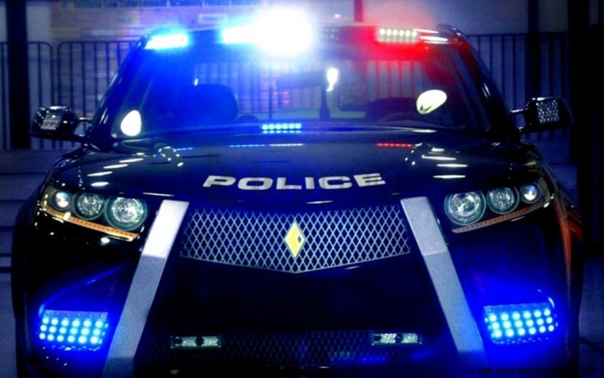 police lights PNG transparent images for websites