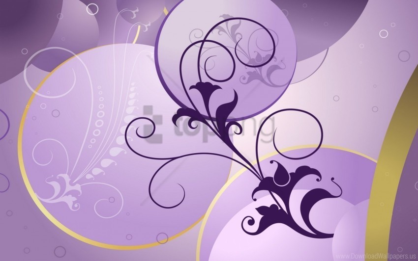purple spring wallpaper Isolated Artwork on Transparent Background PNG