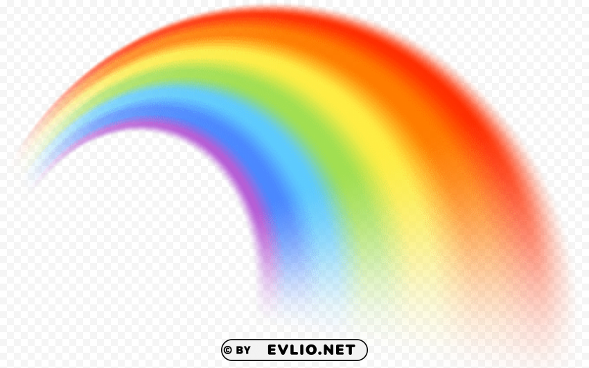 rainbow transparent PNG images with clear backgrounds