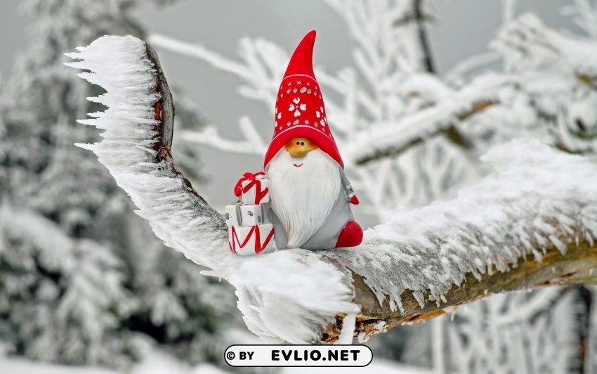 santa claus new year figurine christmas snow ice toy Isolated Item in HighQuality Transparent PNG 4k wallpaper