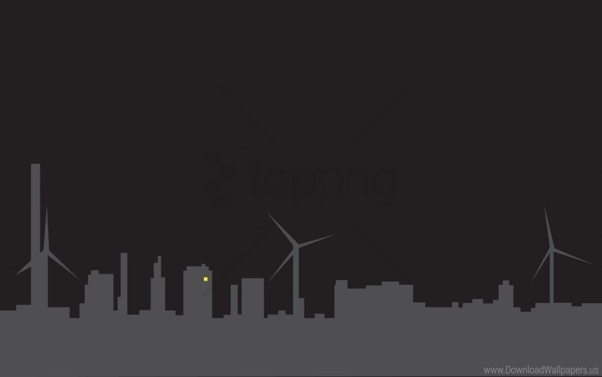 silhouette city minimalism wallpaper High-quality PNG images with transparency