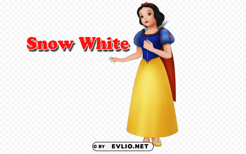 snow white PNG isolated clipart png photo - 26259c85