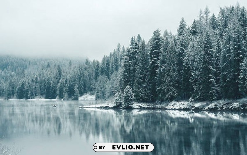 snowy winter PNG Image with Isolated Icon