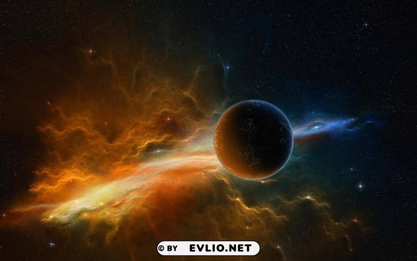 space planet wallpaper Isolated Subject in Transparent PNG