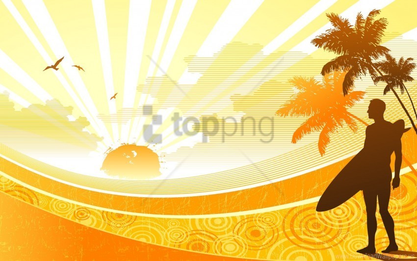 sunshine vector widescreen wallpaper HighQuality Transparent PNG Isolated Element Detail