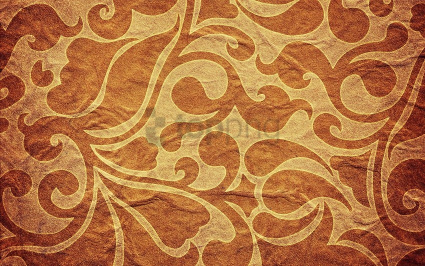 Textured Wallpaper Gold Isolated Artwork On Transparent PNG