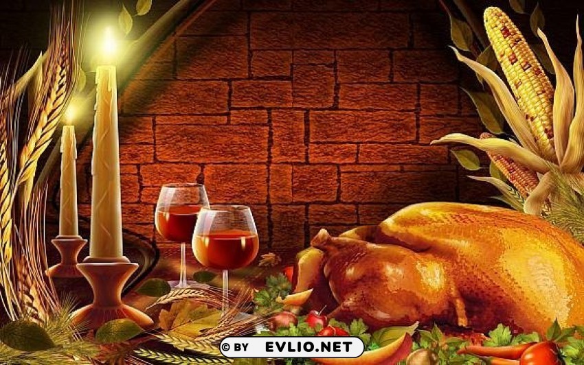 thanksgiving-meals-decorations Free download PNG with alpha channel
