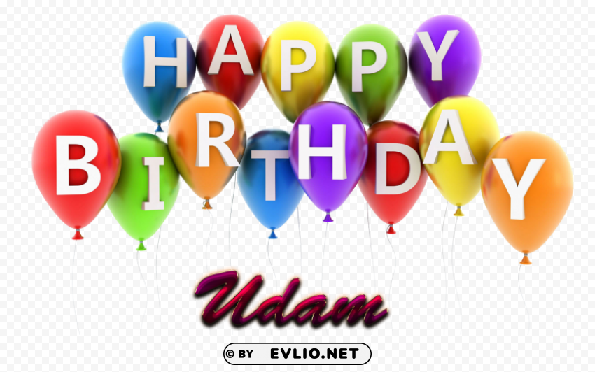 udam happy birthday vector cake name High-resolution PNG images with transparent background