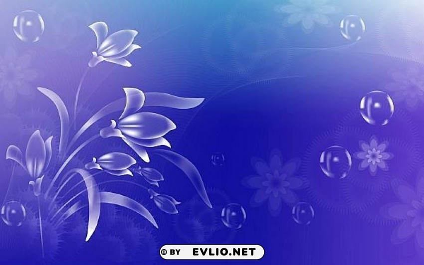 vector art flowers Isolated Element with Clear Background PNG