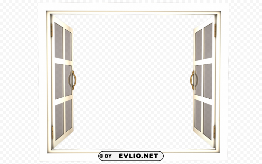 window PNG Graphic Isolated with Transparency