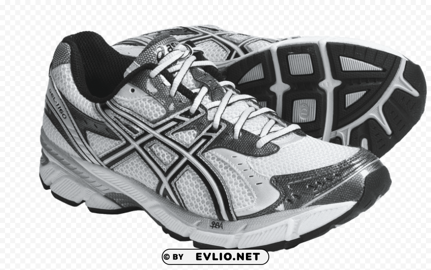 running shoes PNG transparent graphic