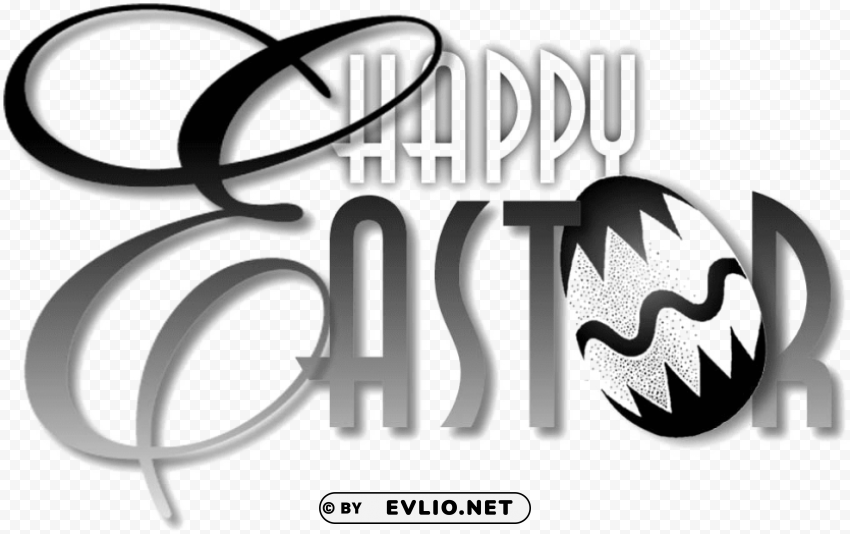 easter black and white PNG files with transparent backdrop PNG transparent with Clear Background ID f1e2cc33