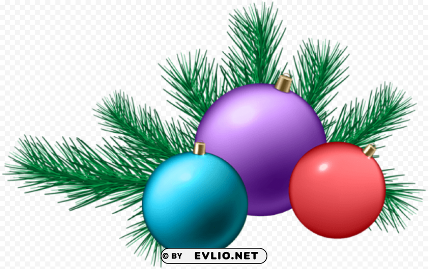 christmas balls decoration PNG graphics with clear alpha channel collection