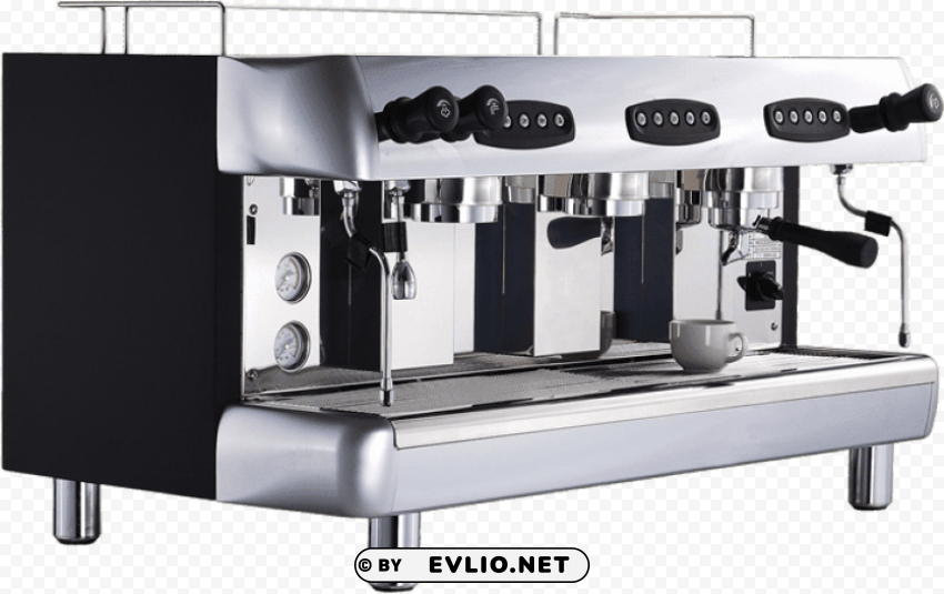 pierro silver 3 coffee machine PNG transparent designs for projects