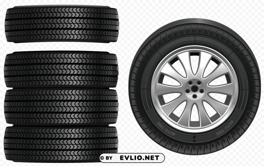 tires Clear PNG pictures broad bulk