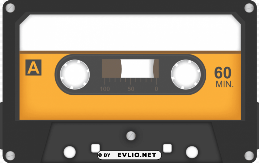 vintage audio cassette Transparent PNG images free download