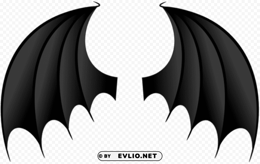demon wings PNG images with clear alpha layer