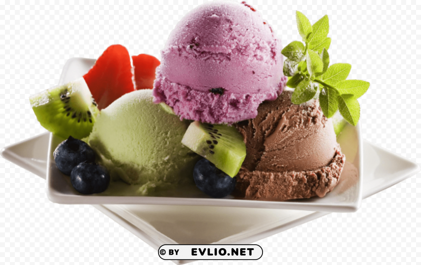 Ice Cream Clear Background Isolation In PNG Format