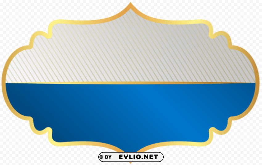 Label Template Blue High-resolution Transparent PNG Images Assortment