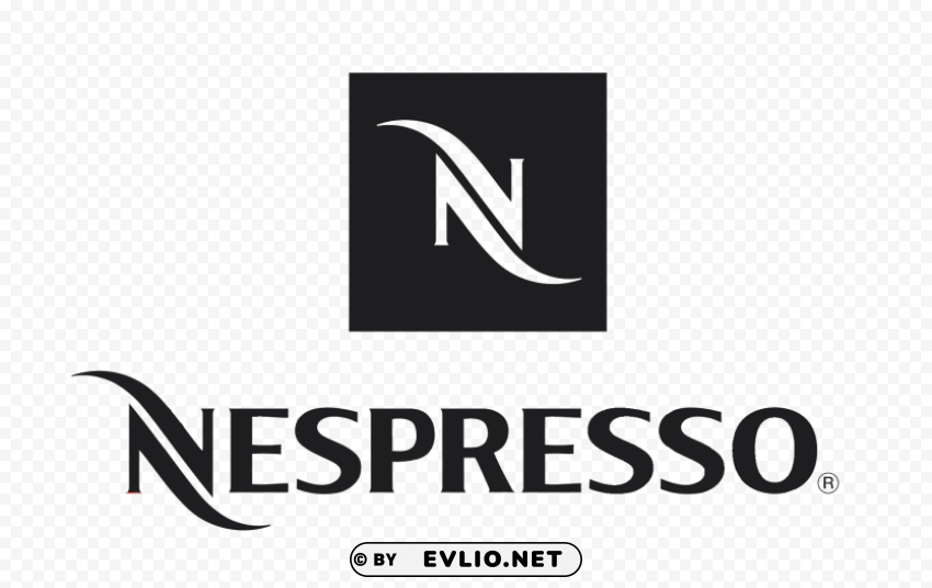 Clear nespresso logo PNG transparent design bundle PNG Image Background ID ea393dc3