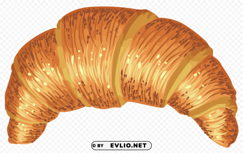 croissant PNG Graphic with Clear Background Isolation