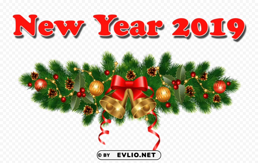 new year 2019 Isolated Item on HighResolution Transparent PNG png images background -  image ID is d6ee49ba