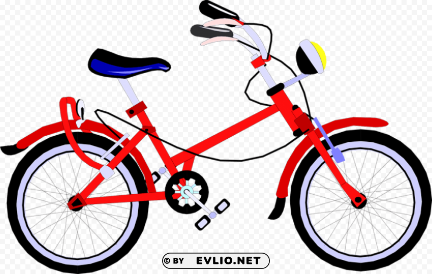bike Isolated Object in Transparent PNG Format