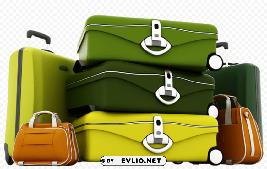 suitcasespicture Background-less PNGs clipart png photo - f00d3b71