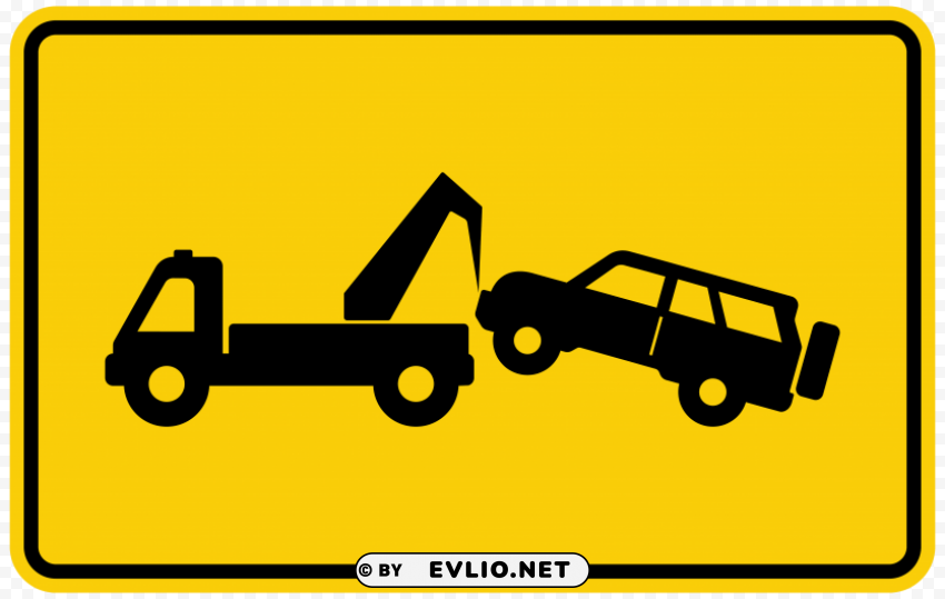 tow away no parking sign ClearCut Background PNG Isolation clipart png photo - 1dd331ad