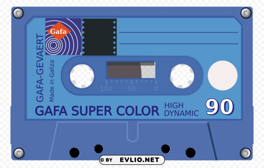 audio cassette Transparent PNG Graphic with Isolated Object