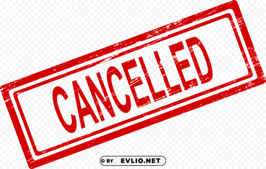 cancelled stamp ClearCut PNG Isolated Graphic